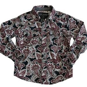 CODY JAMES Toddler Boys Paisley Pearl Snap Top Size 4T